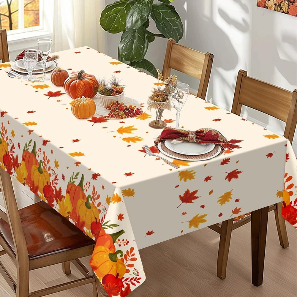 Thanksgiving Disposable Tablecloth