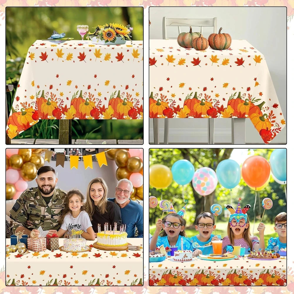 Thanksgiving Disposable Tablecloth