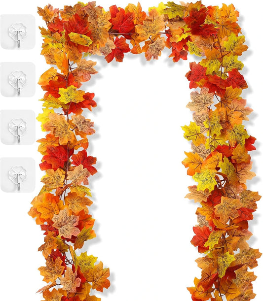 Artificial Fall Leaf Garland