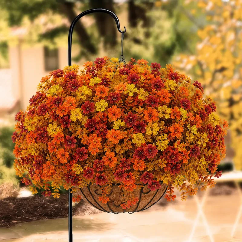 UV Resistant Artificial Autumn Flower Bouquet