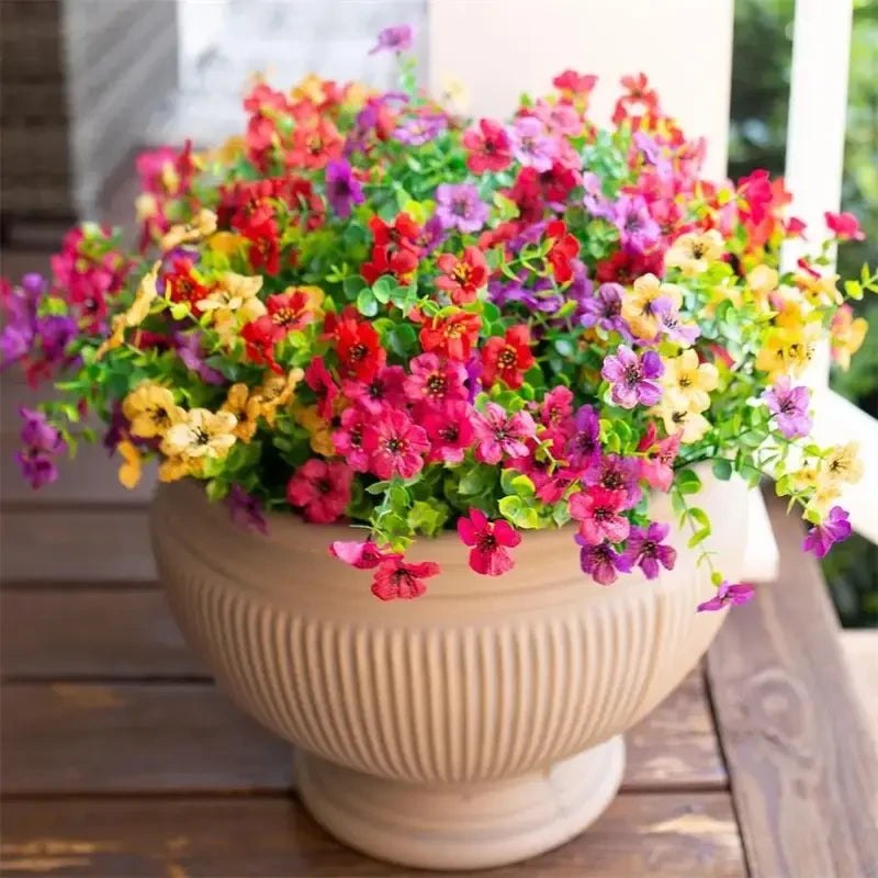 UV Resistant Artificial Autumn Flower Bouquet