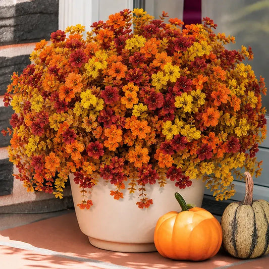 UV Resistant Artificial Autumn Flower Bouquet