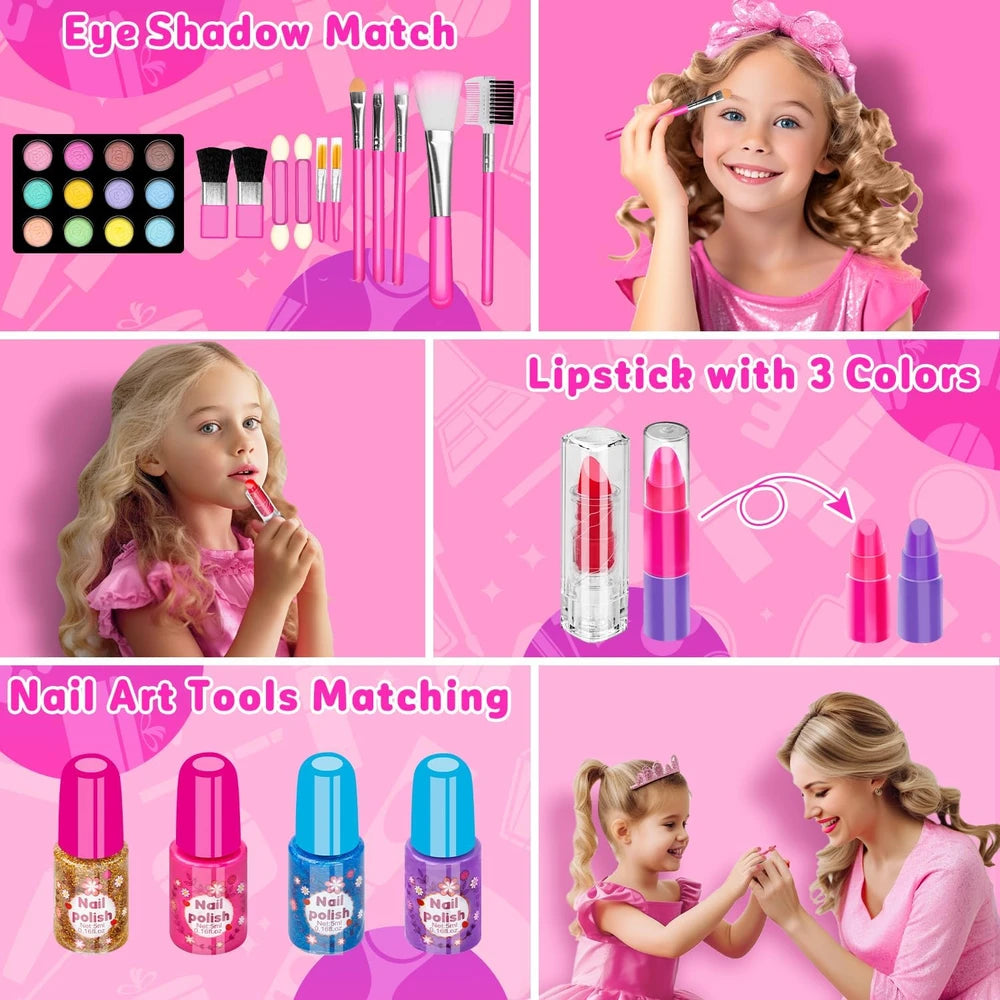 Washable Kids Makeup Toy Kit