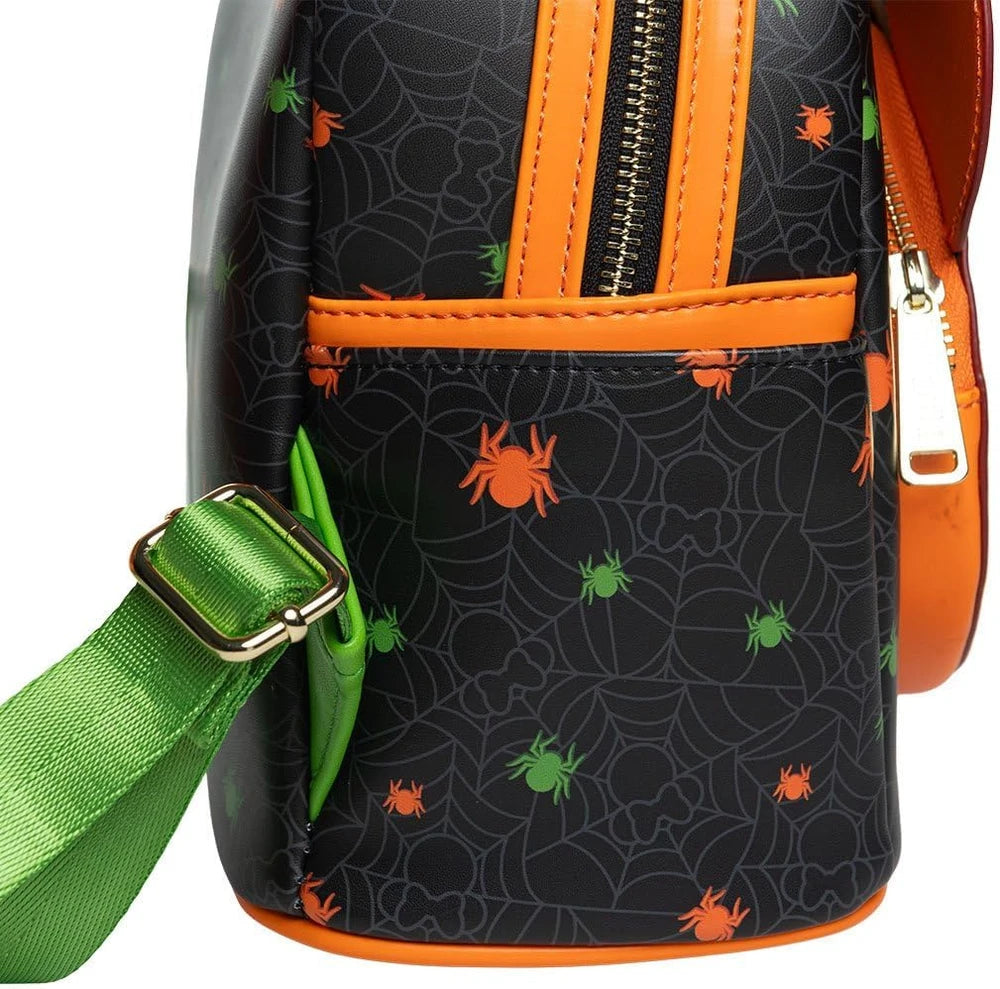 Glow in the Dark Pumpkin Minnie Mouse Mini Backpack