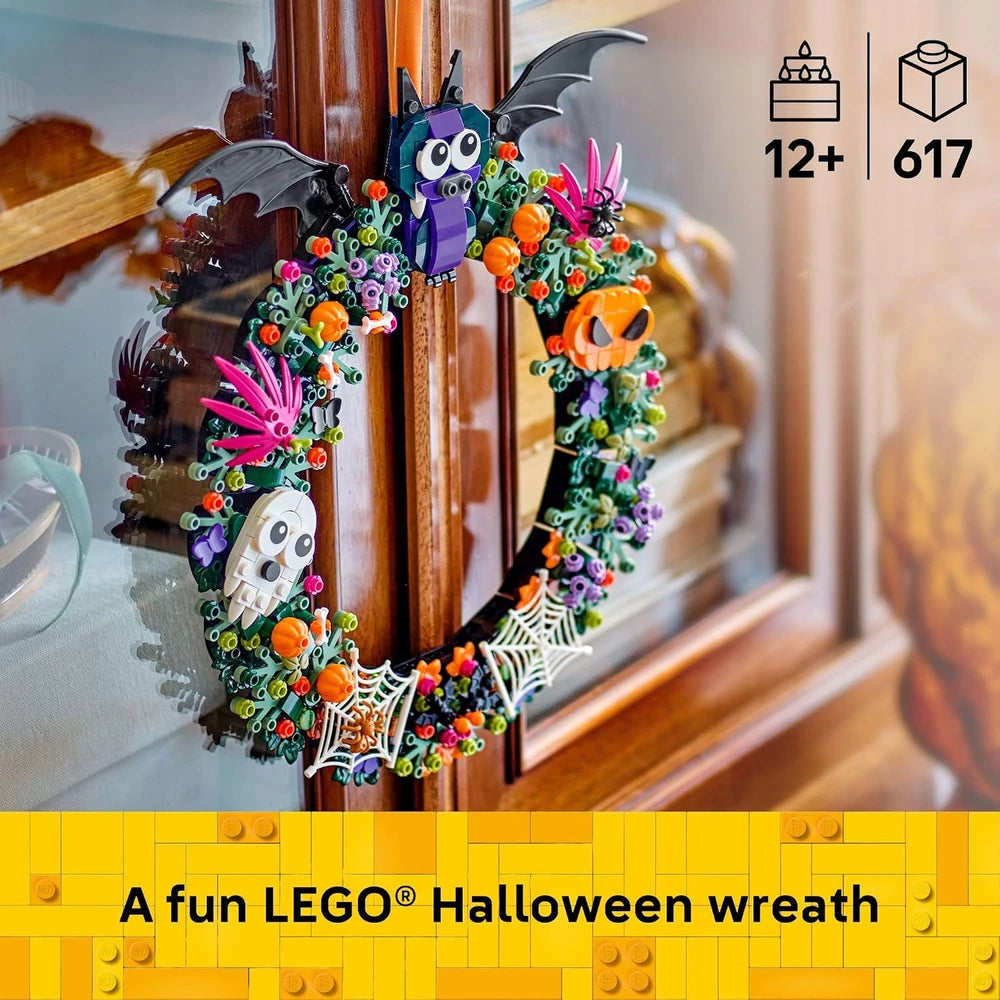 LEGO Halloween Wreath