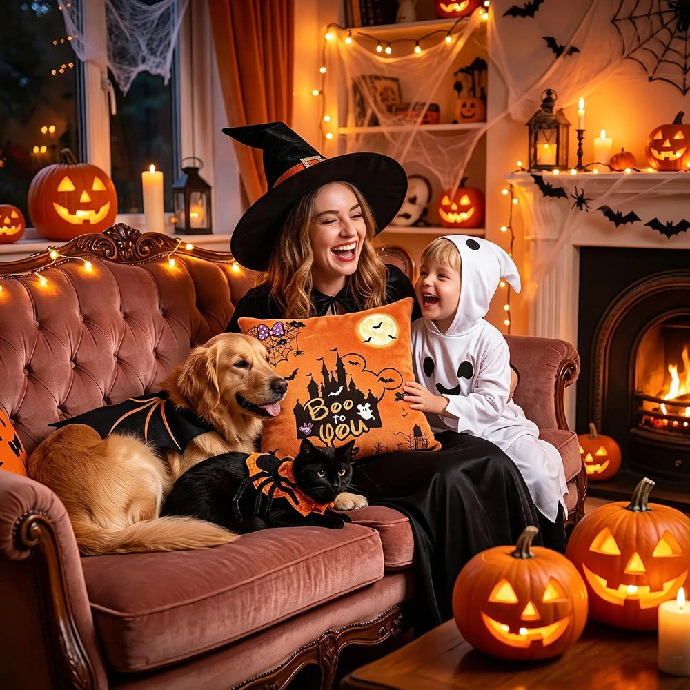 Cute Halloween Pillow Covers