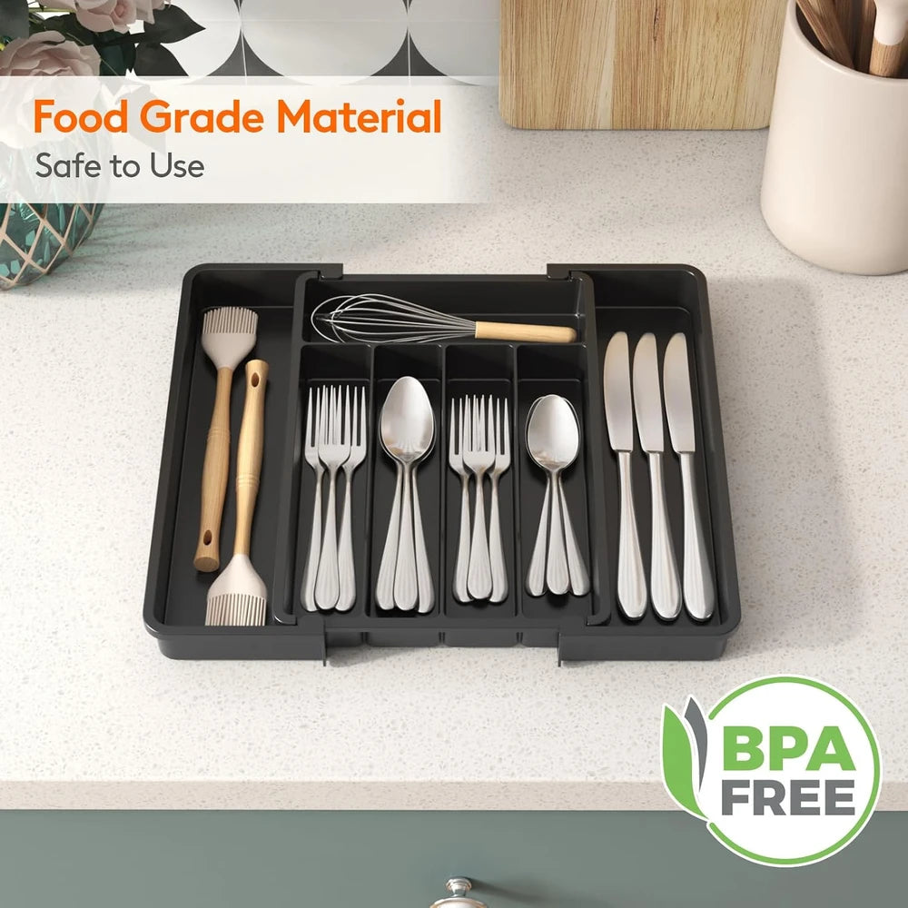 Expandable Silverware Drawer Organizer
