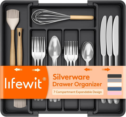 Expandable Silverware Drawer Organizer