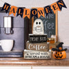 Lineshading Wooden Ghost Coffee Bar Sign