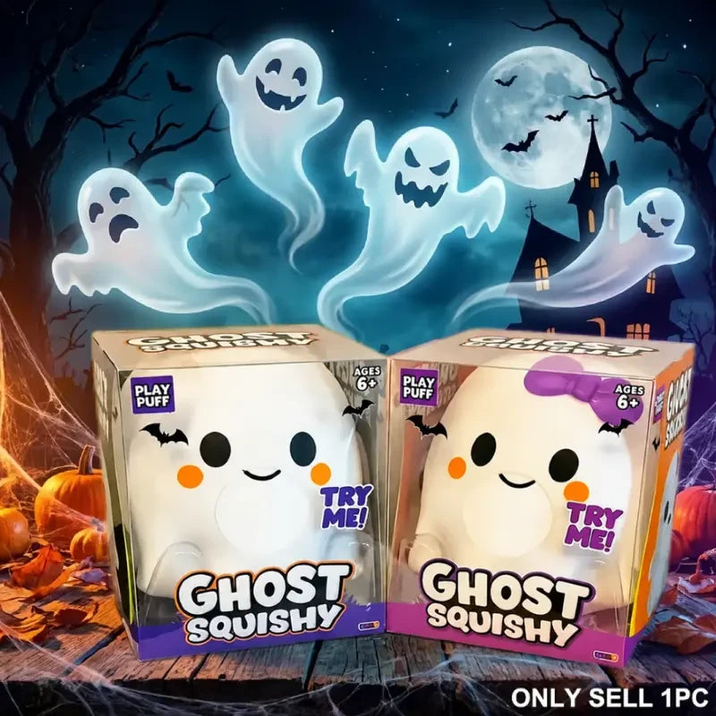 Ghost Squishy Fidget Toy