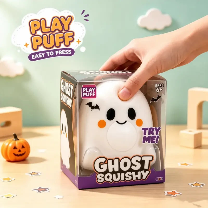 Ghost Squishy Fidget Toy