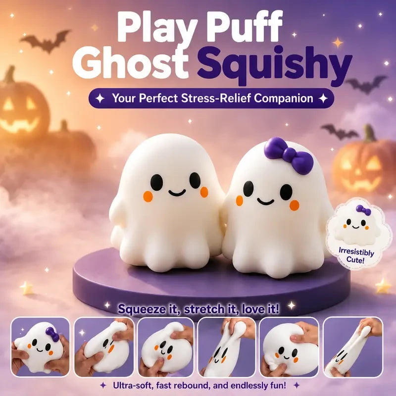 Ghost Squishy Fidget Toy