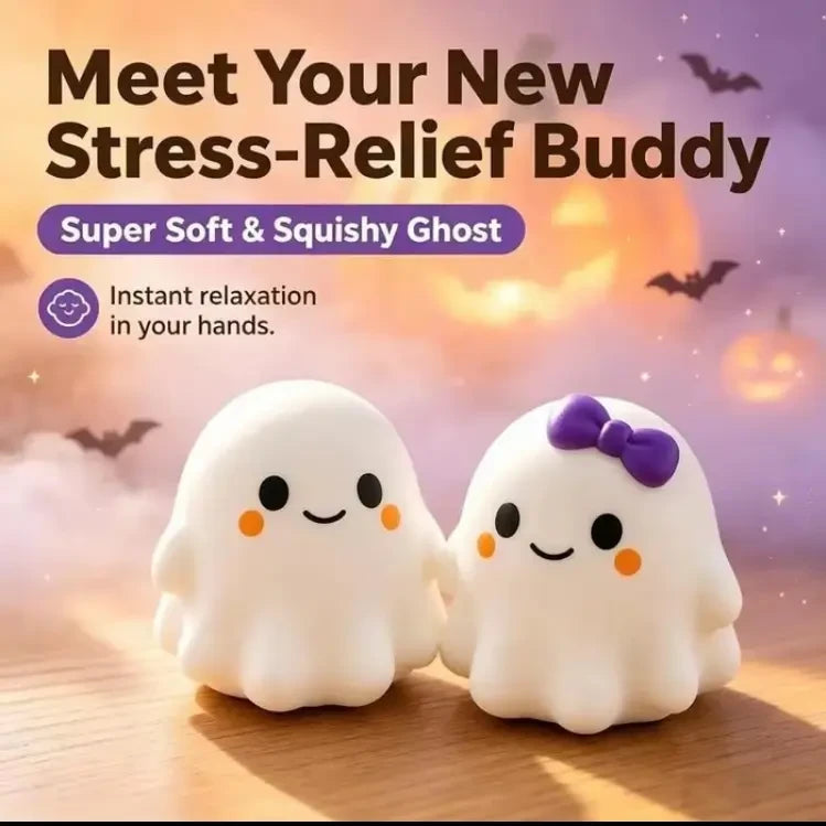 Ghost Squishy Fidget Toy