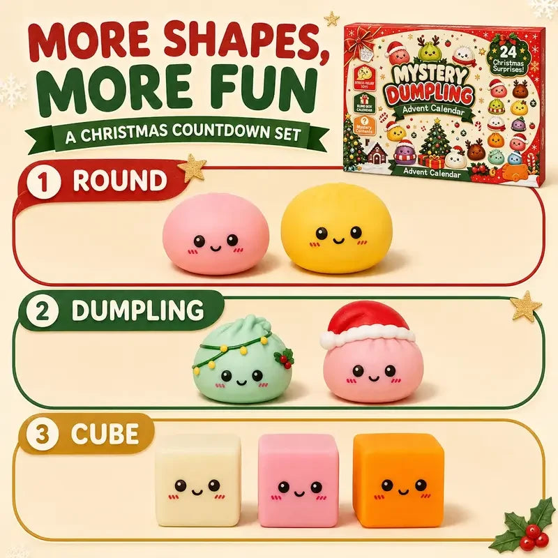 Christmas Mini Squishies Advent Calendar
