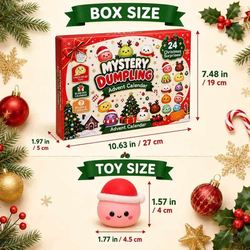 Christmas Mini Squishies Advent Calendar