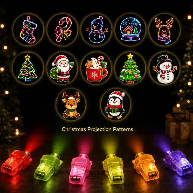 LED Light-Up Halloween Finger Rings