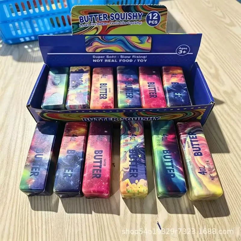 Slow Rising Butter Stick Squishy Toy