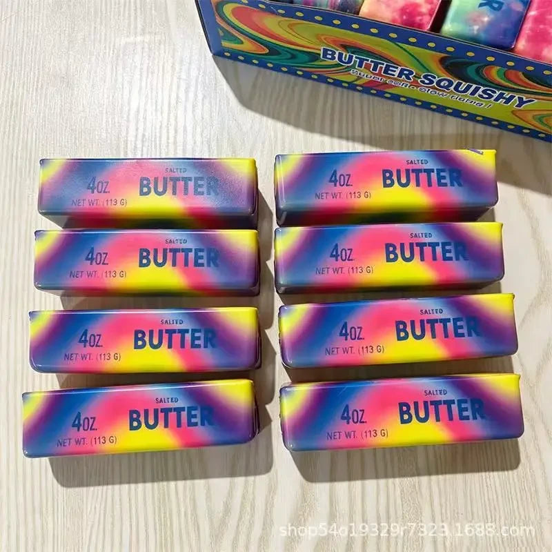 Slow Rising Butter Stick Squishy Toy