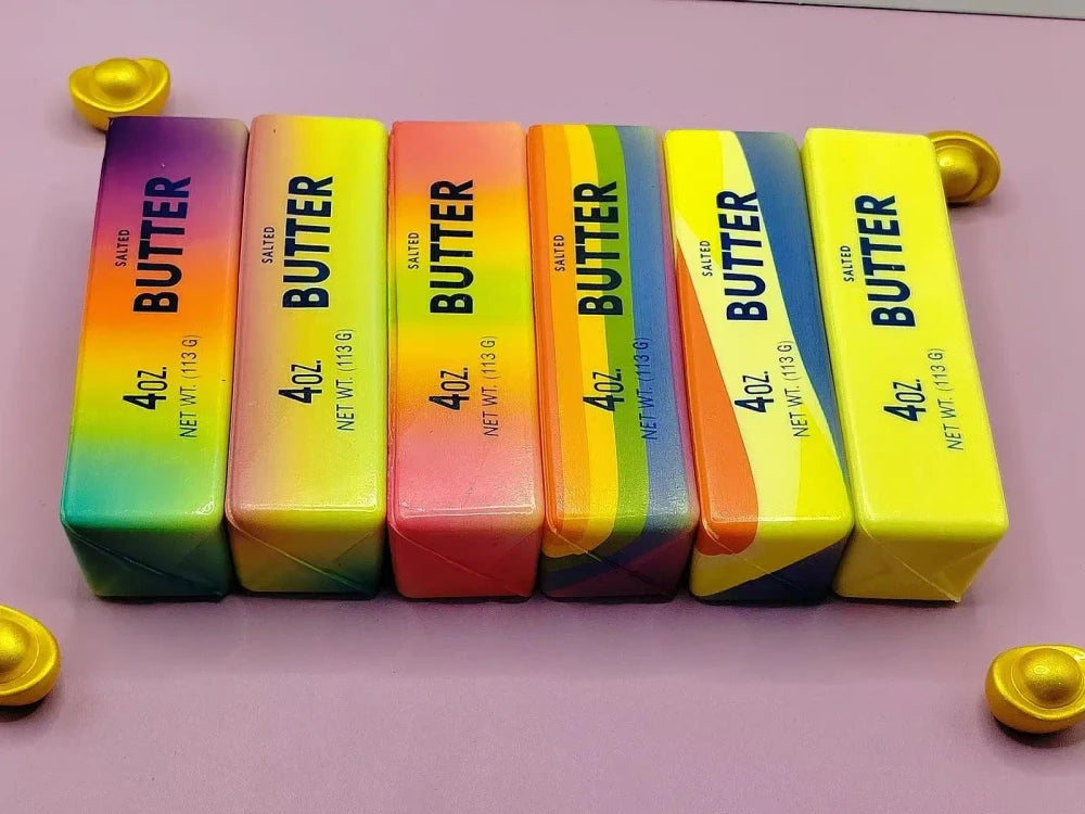 Slow Rising Butter Stick Squishy Toy
