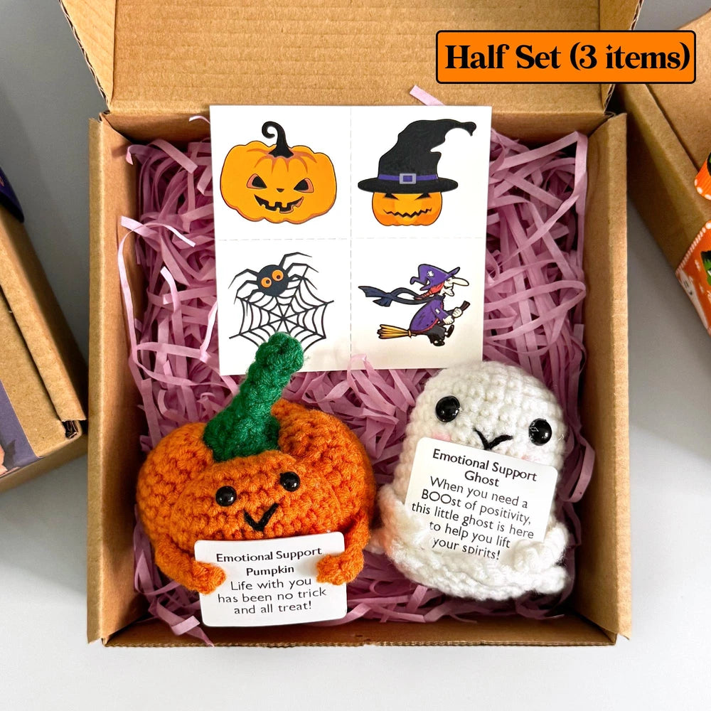 Crochet Halloween Gift Box