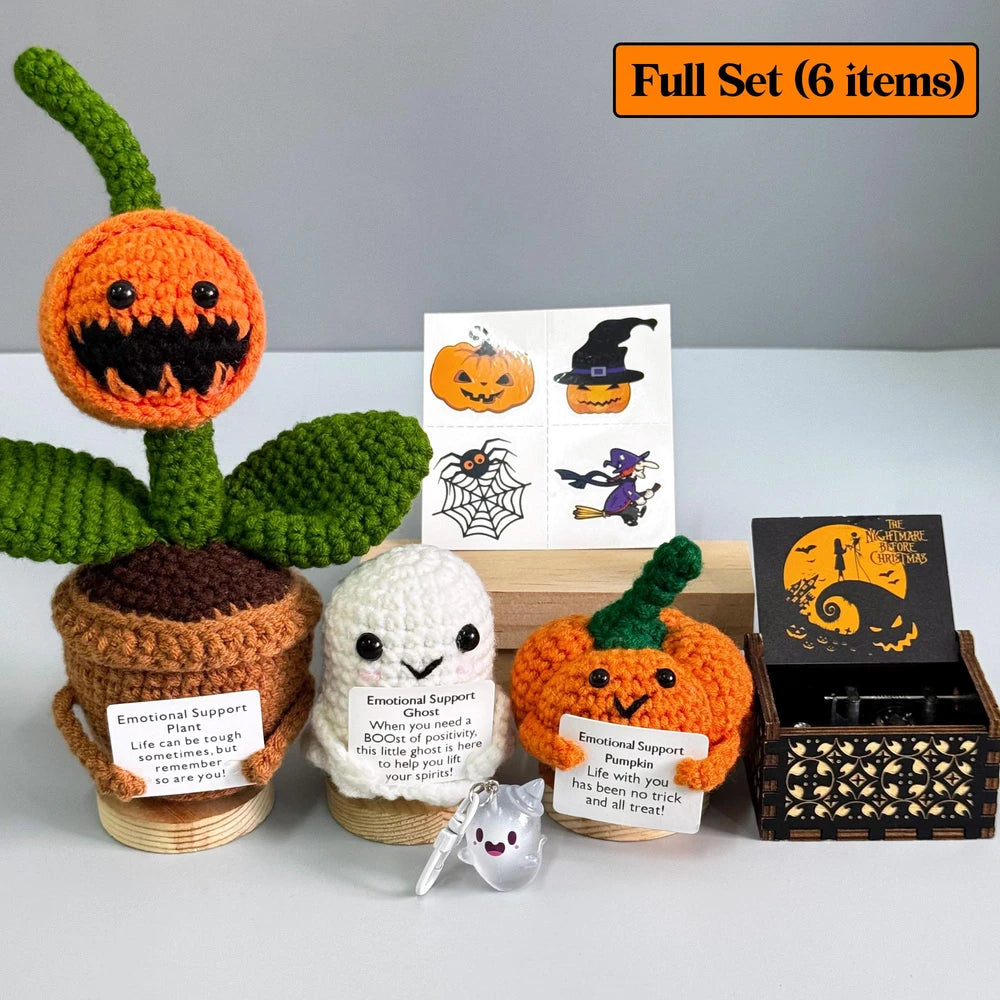 Crochet Halloween Gift Box
