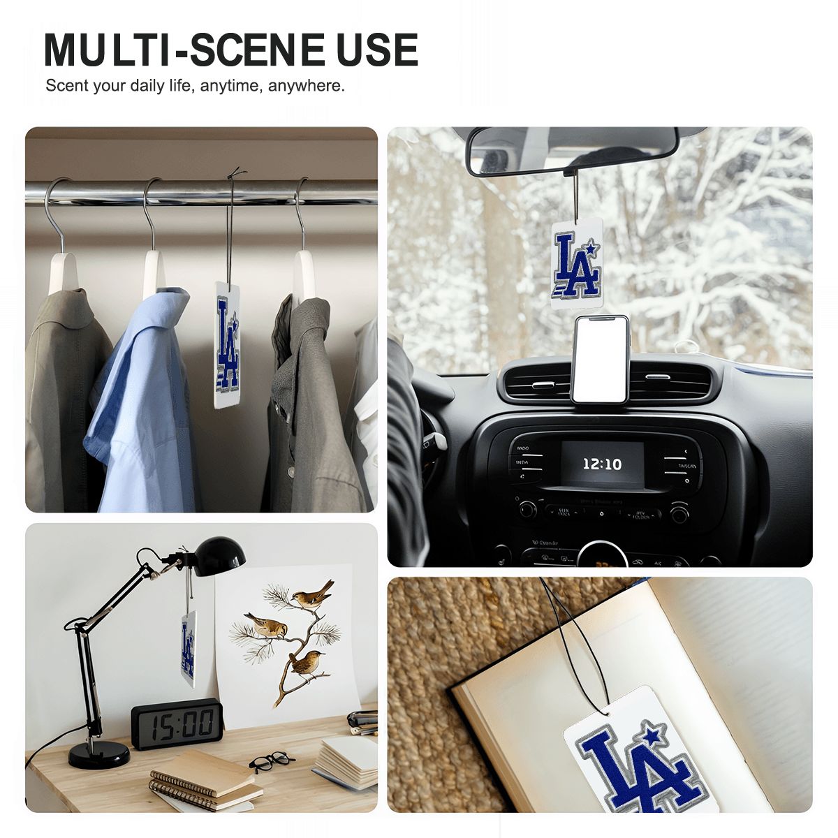 Rectangle Car Air Freshener Card (1pc)