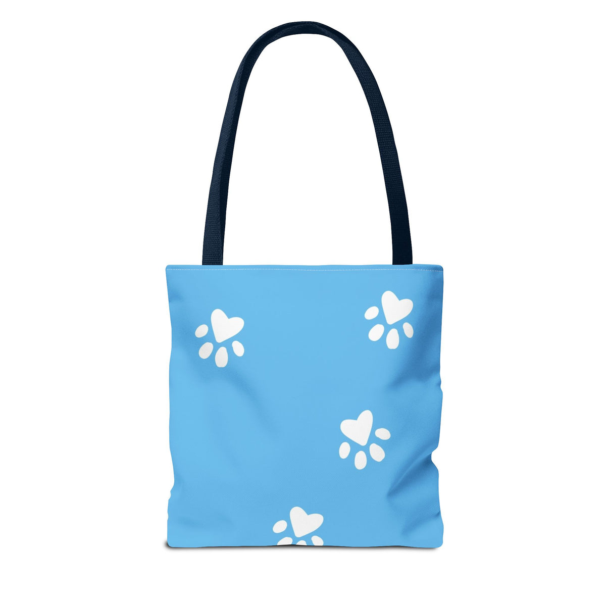 Dog Lovers Tote Bag — "Best Friends" Cute Paw Print Pet Tote