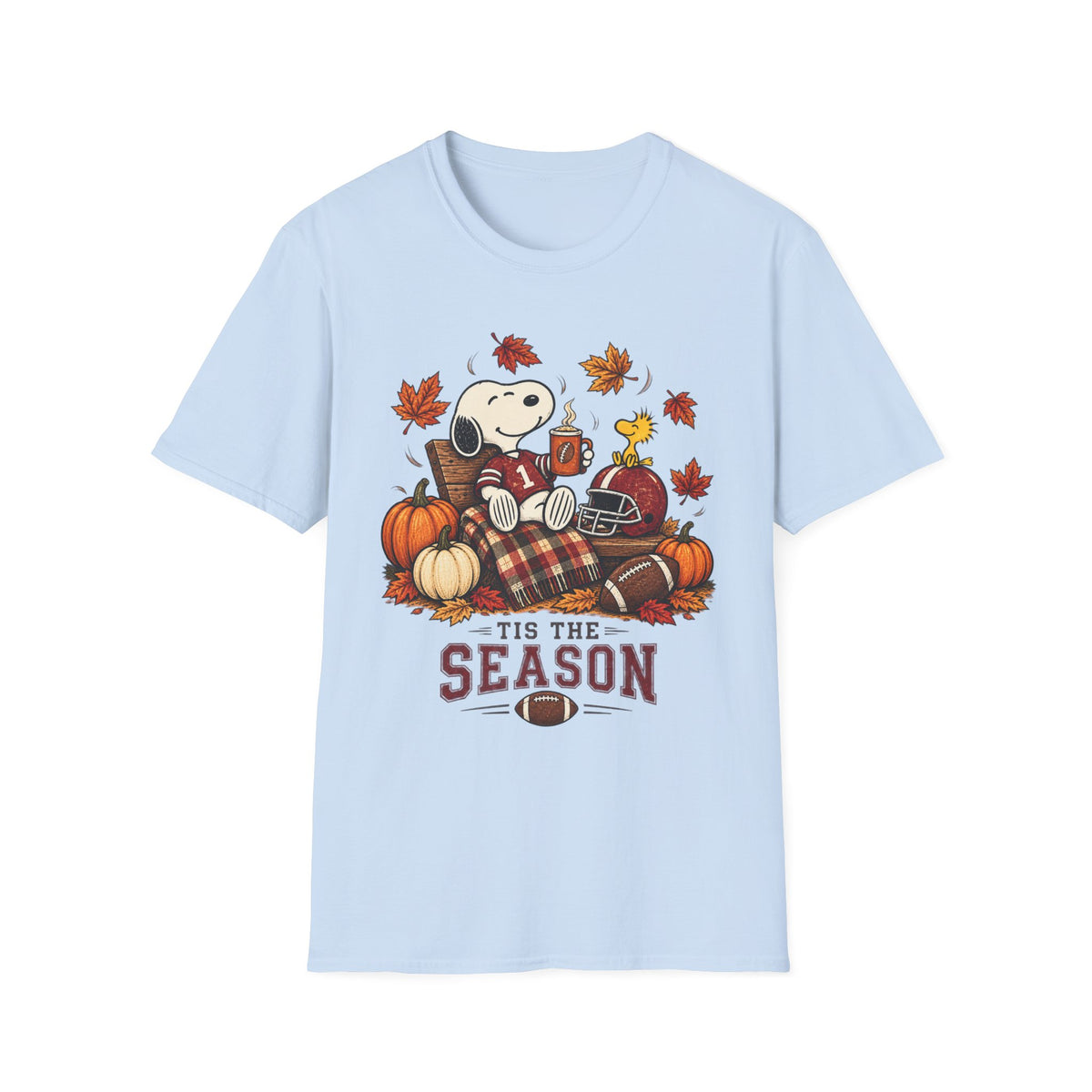 Snoopy 'Tis The Season Football Fall T-Shirt
