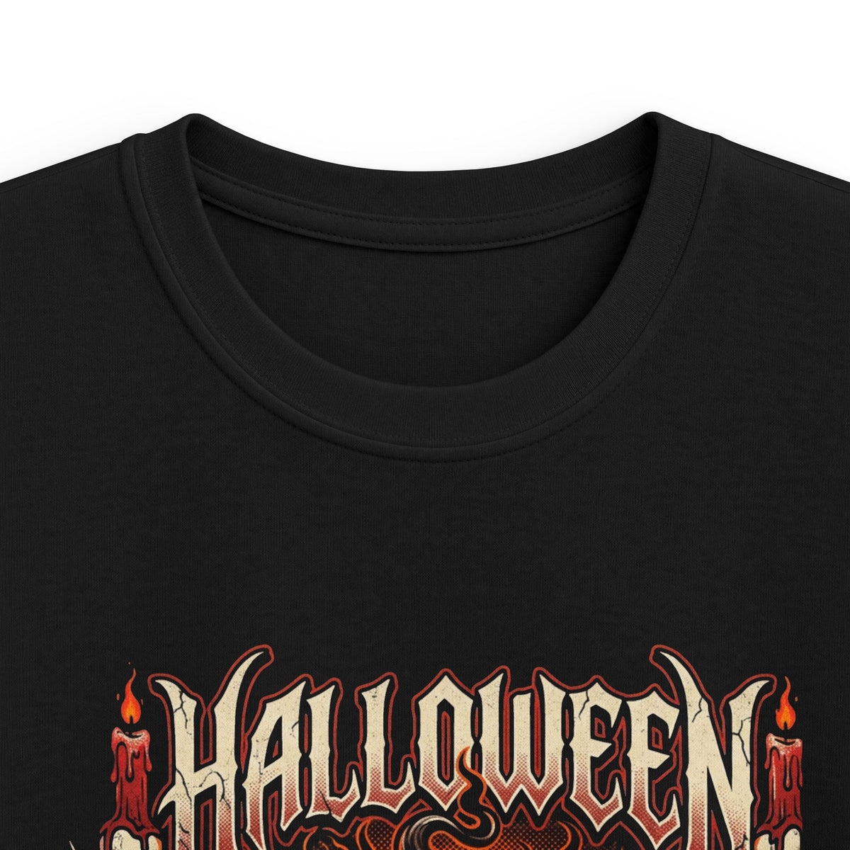 Kids Halloween Skull Pumpkin Tee — Spooky Graphic Kids T‑Shirt