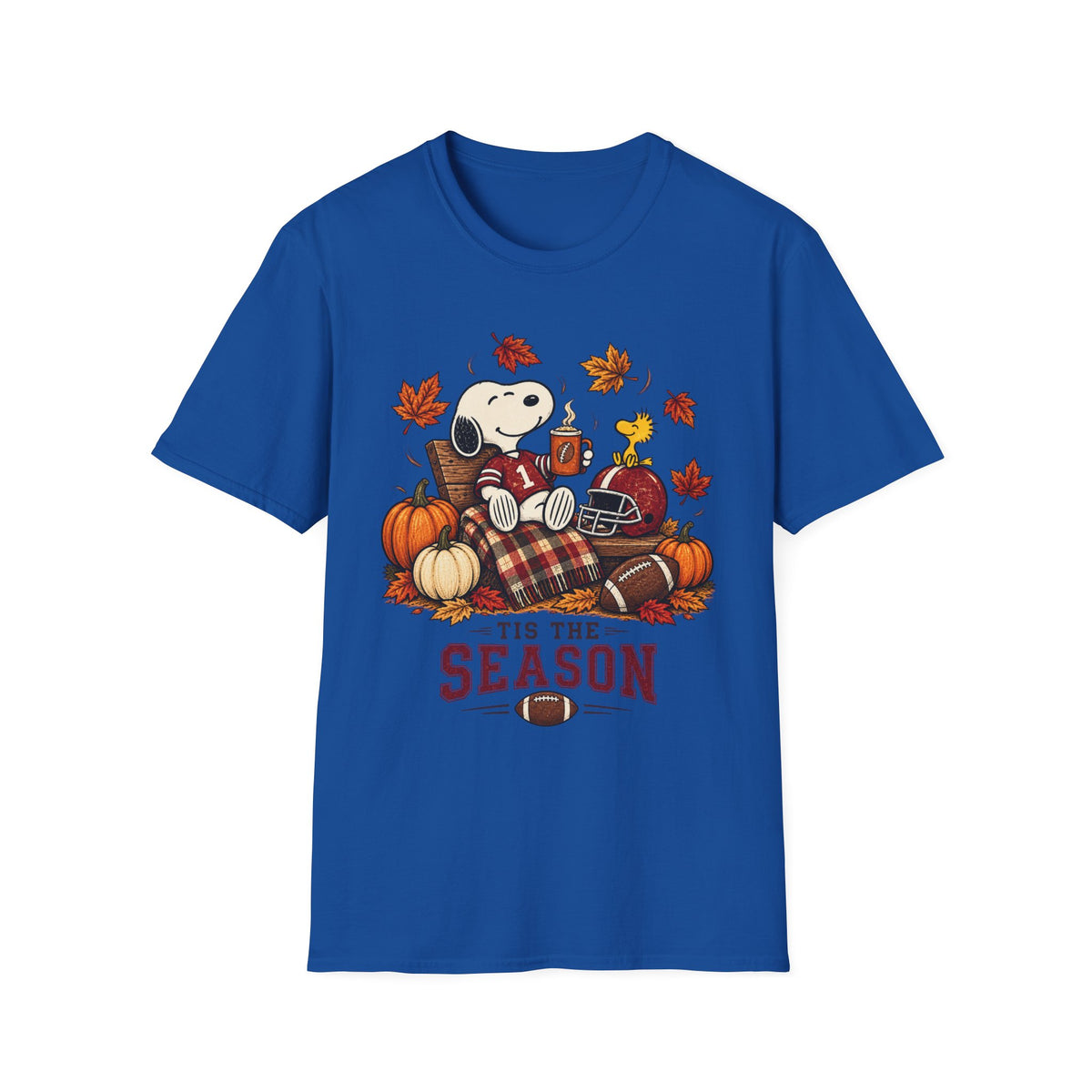 Snoopy 'Tis The Season Football Fall T-Shirt