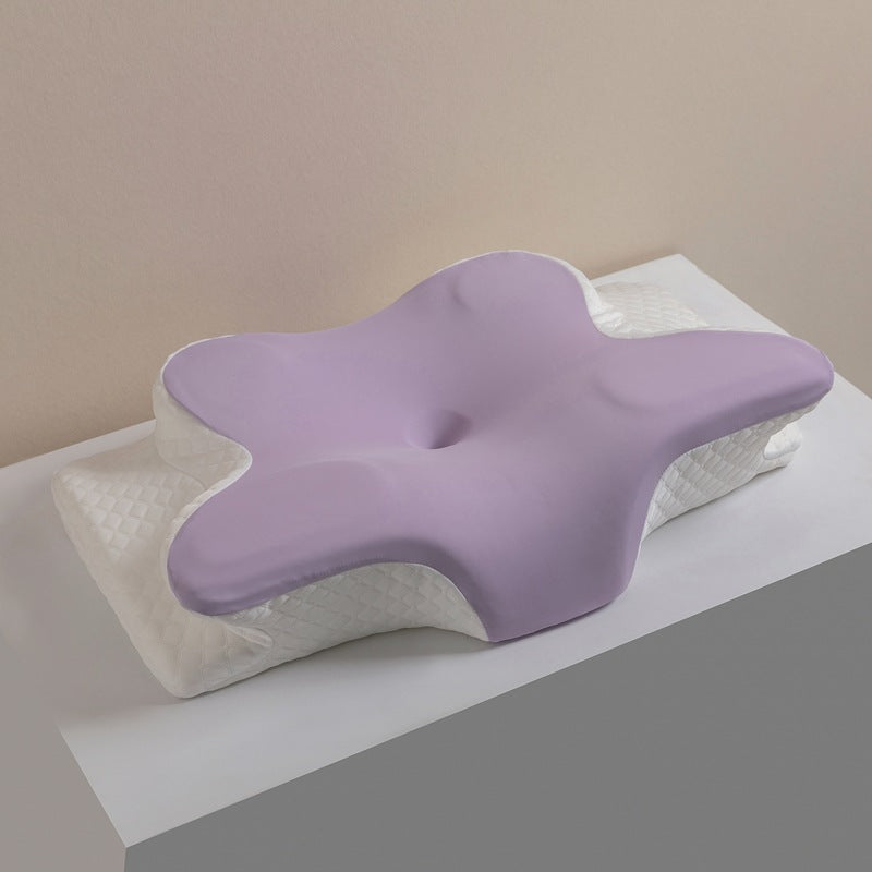 Cooling Viscoelastic Memory Foam Pillow – Heat-Resistant Slow Rebound Cushion